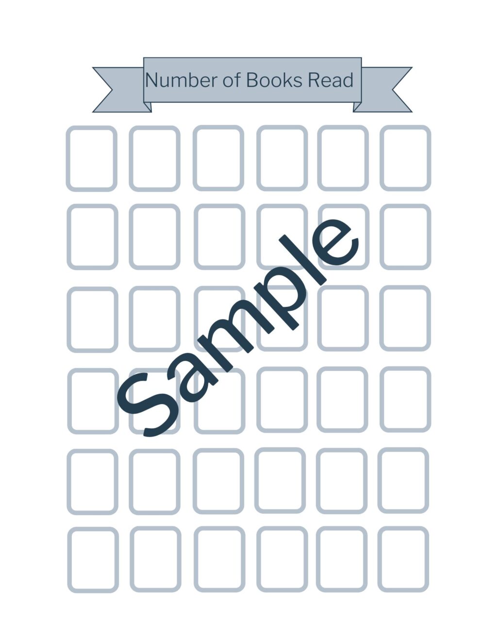 number of pages read sample