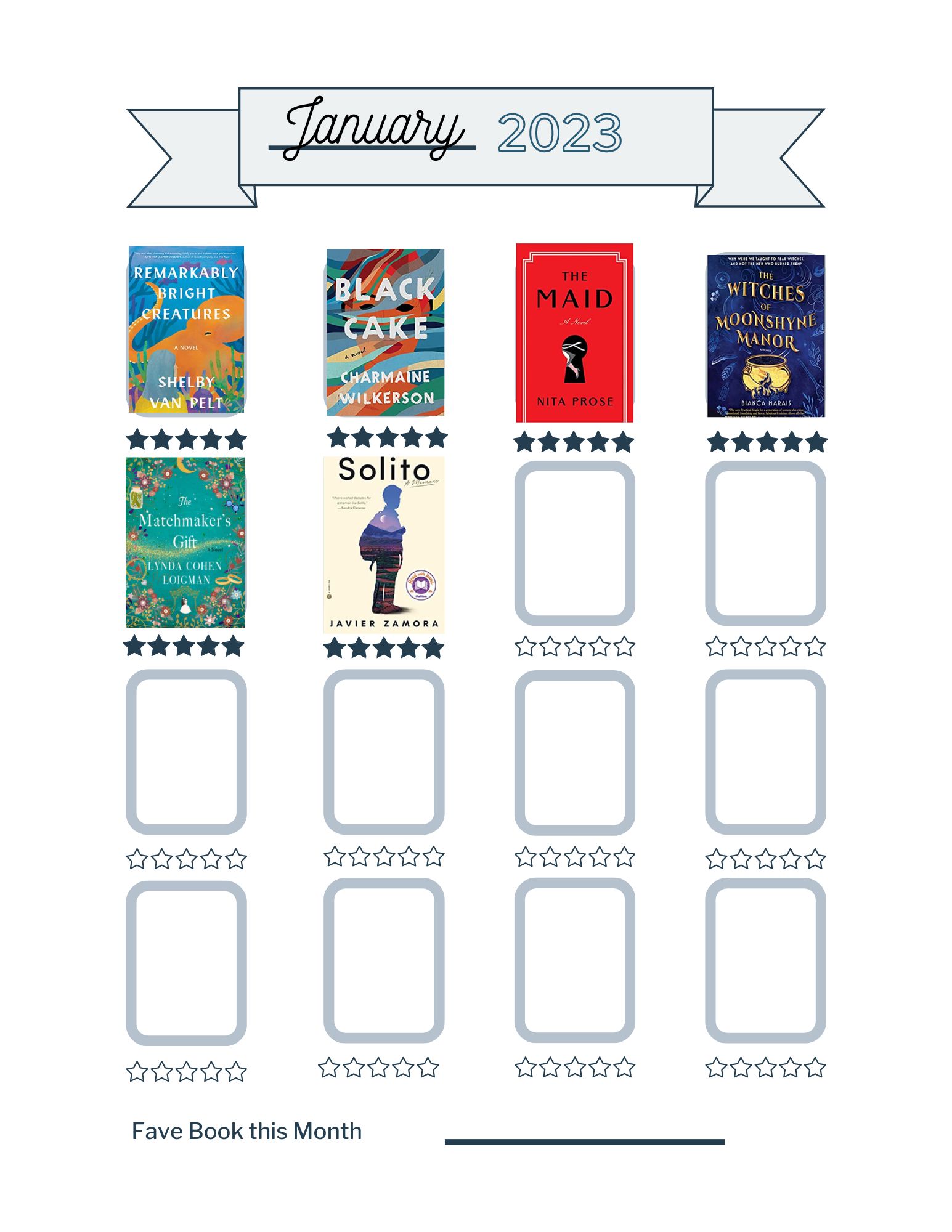 The Best FREE Reading Log Printable - Beyond the Bookends