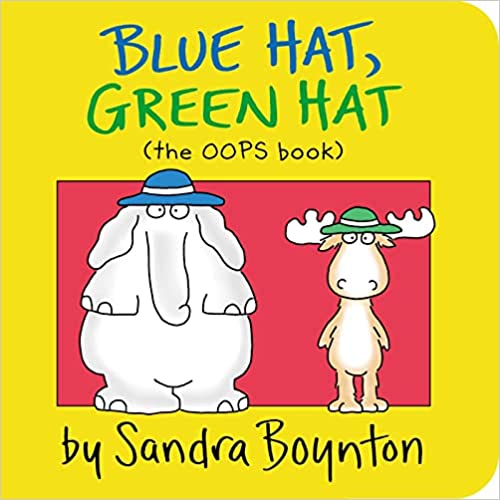 blue hat green hat