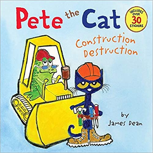 pete the cat constrution destruction