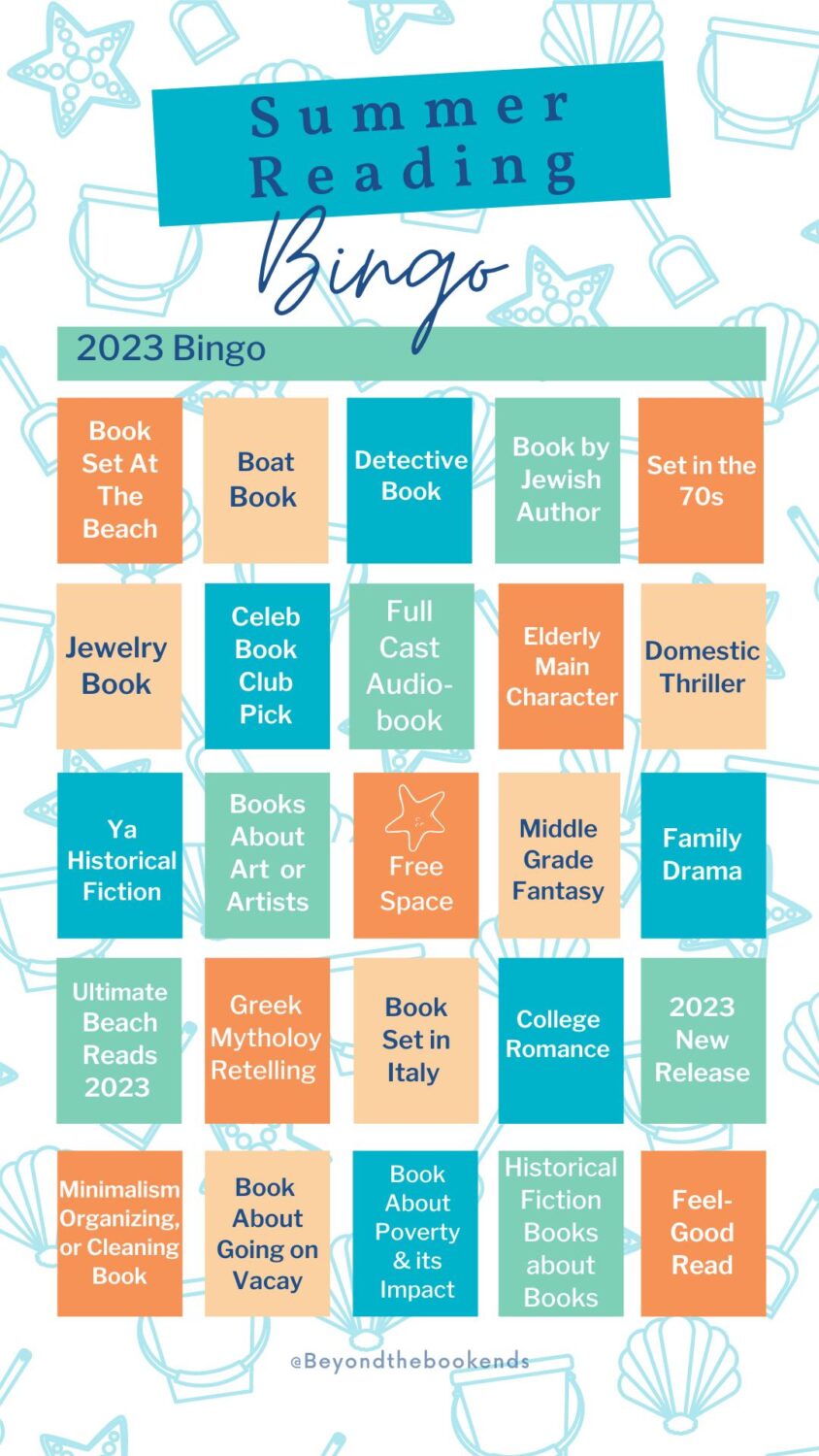 Summer Reading Bingo 2023