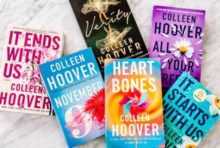 The Epic List of Colleen Hoover Books in Order & Ranked for 2024