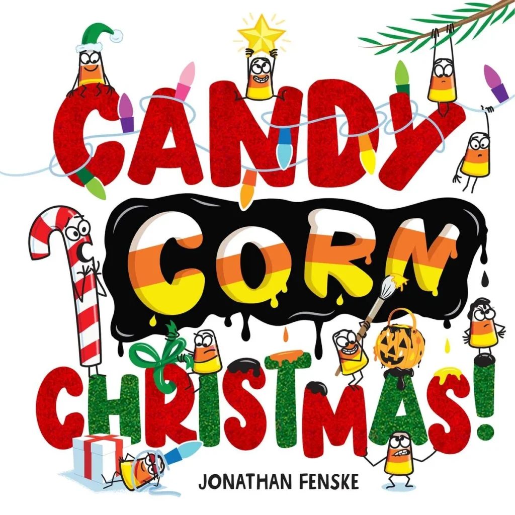 Candy corn christmas