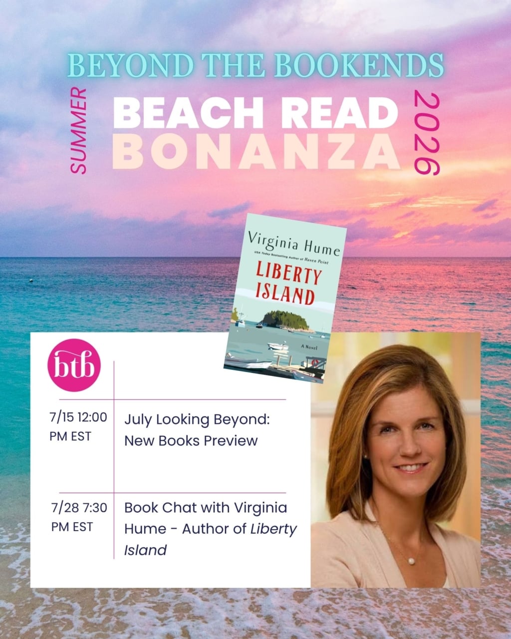 Beyond the Bookends Book Club 3 Beach Reads Bonanaza 1