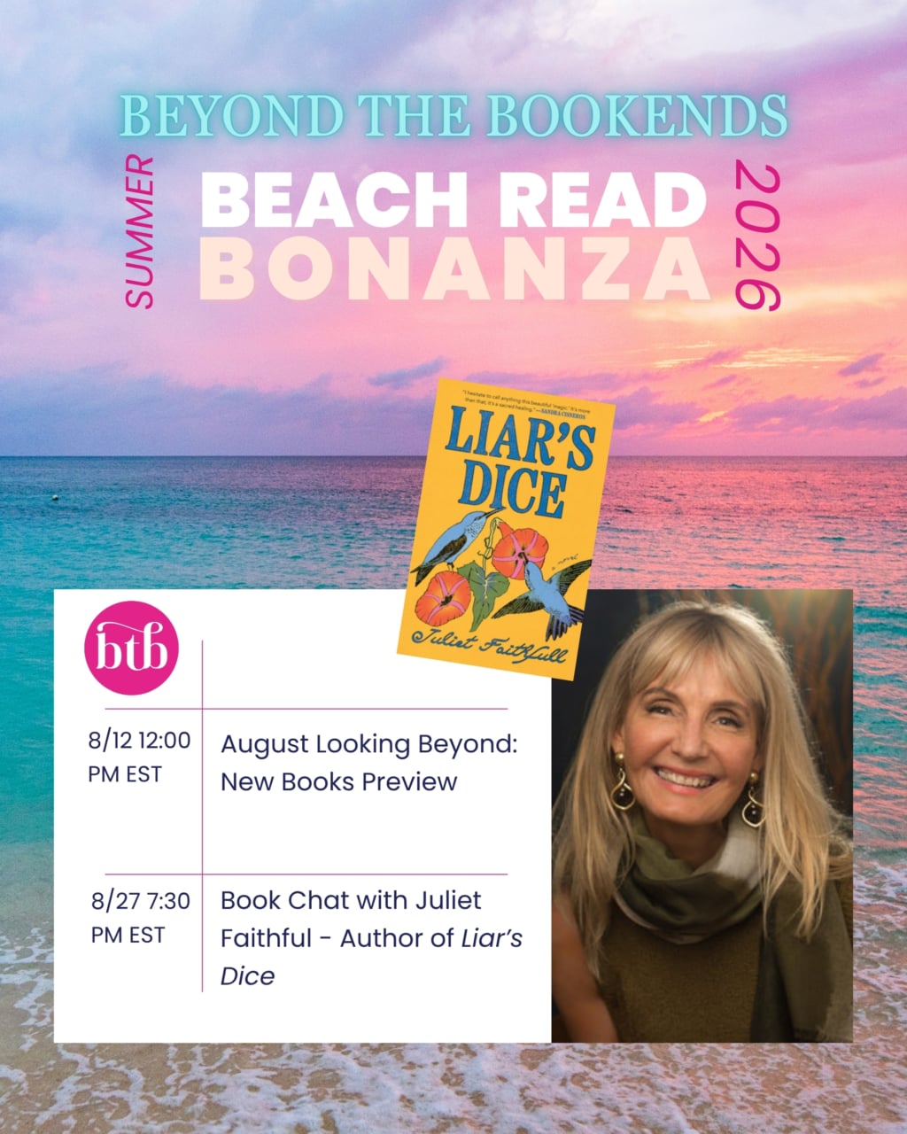Beyond the Bookends Book Club 3 Beach Reads Bonanaza 3