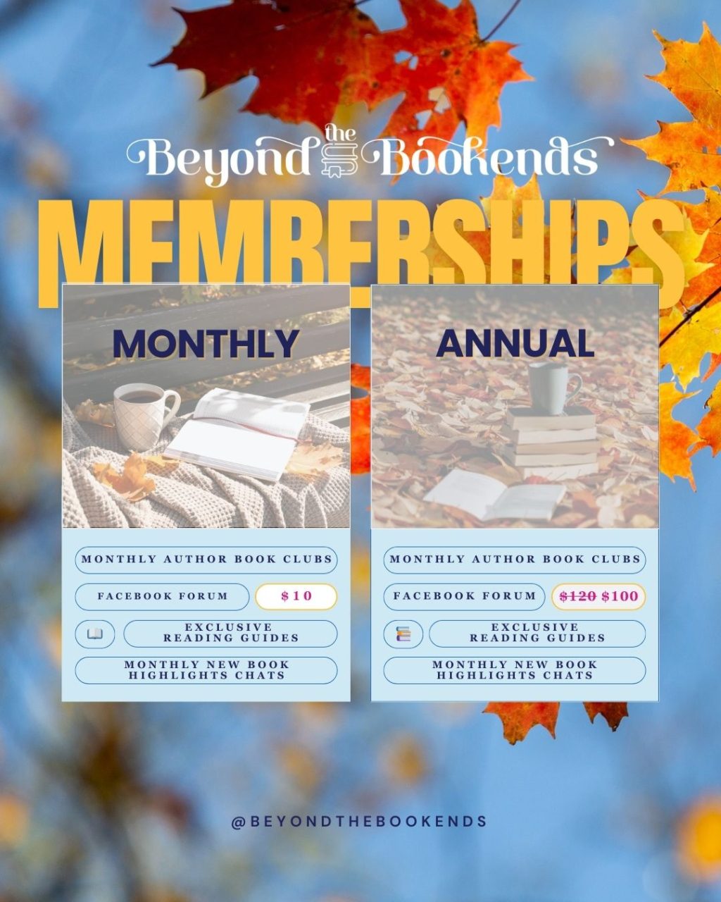 Book Club Memberships 1