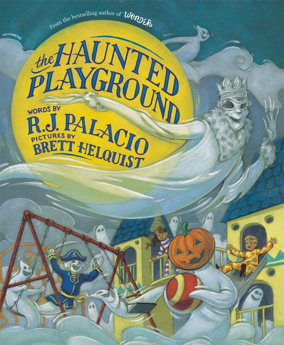 11 Fun Playground Books for Sliding into Spring 4 the haunted playground