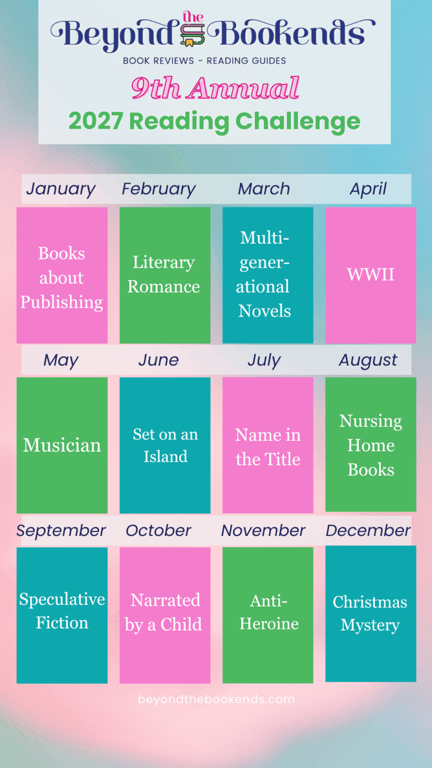 2027 Reading Challenge 2 2027 Beyond the Bookends Reading Challenge